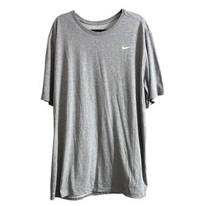 Nike Big Herren Dri-FIT Heather Grey Training Active T-Shirt Größe 3XL Tall Neu - Bild 1 von 5