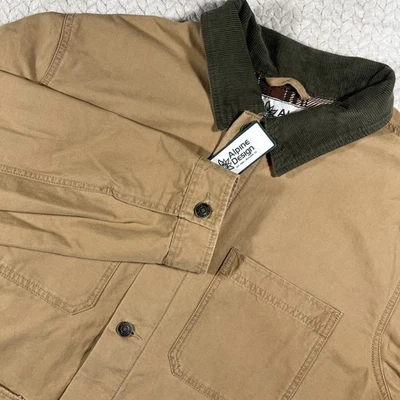 Alpine Design Мужская куртка для занятий спортом коричневый хаки размер XL новый с Ярлыками работа Carhartt саржи - Изображение 1 из 4