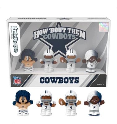 Camiseta alternativa Little People Dallas Cowboys Fisher Price serie 2 Foto 1 de 4