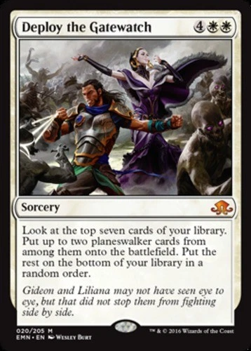 Deploy the Gatewatch - Eldritch moon #020/205 MTG Magic The Gathering - Image 1 of 1