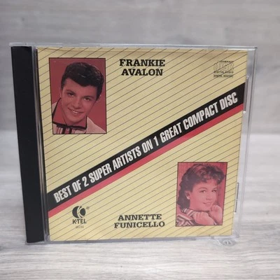 Frankie Avalon & Annette Funicello The Best Of Two Super Artists On 1 CD Album  - Image 1 of 4