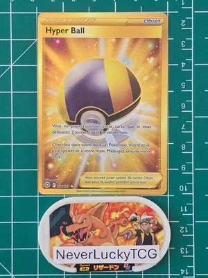 Hyper Ball / Ultra Ball 186/172 Brilliant Stars Secret Raro Dorado (Francés) Foto 1 de 2
