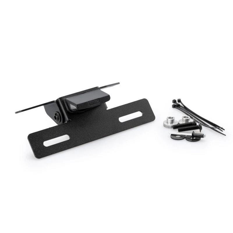 SUPPORT DE PLAQUE D'IMMATRICULATION PUIG POUR YAMAHA X-MAX 125 14-17 NOIR-OFFRE - Photo 1/1