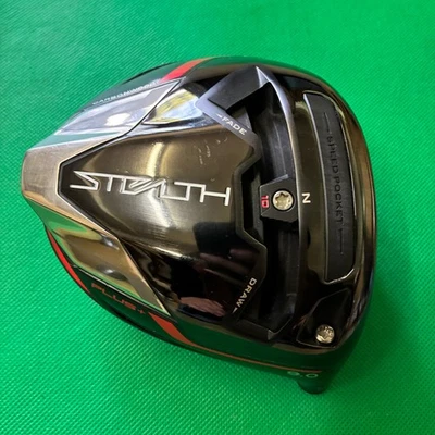 Taylormade Stealth Plus + 9.0 Driver Head Only Right RH 9.0* Degrees Golf Clubs - Image 1 of 4