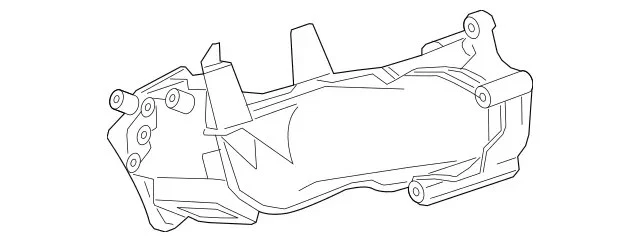 Distribución de aire de carga original Mercedes-Benz 642-090-65-37 Foto 1 de 1