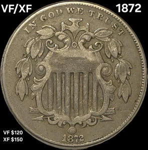 1872 Schild Nickel - Bild 1 von 9