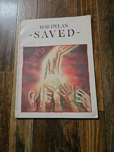 Bob Dylan Saved Sheet Music Songbook 1980 Pre-Owned FREE SHIPPING!!! - Picture 1 of 2