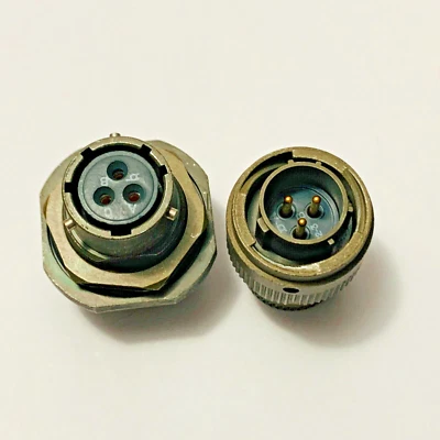 Amphenol Industrial  PT06A-12-3S 3 Position Circular Socket 12-3S - Image 1 of 4