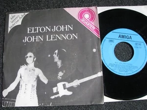 Amiga 556 019-Elton John-John Lennon-Same 7 PS-1981 DDR East Germany-Quartett - Imagen 1 de 2