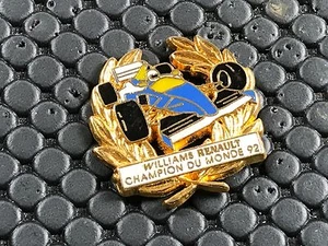 pins pin BADGE CAR RENAULT F1 WILLIAMS SANS SPONSOR ARTHUS BERTRAND - Imagen 1 de 1