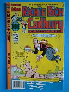 RICHIE RICH AND CADBURY No. 2 1978 comic book - Picture 1 of 2