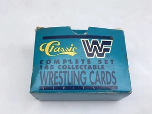 1990~ Classic WWF Series Complete Set Of 1- 145 Wrestling Trading Cards WWE - Picture 1 of 9