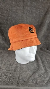 Baltimore Orioles/Miller Lite Reversible Orange & Black Bucket Hat,Sm-Med FREE S - Imagen 1 de 7