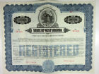 État de Virginie-Occidentale, années 1930 1 000 $ enregistré 1 % spécimen d'obligation routière, XF