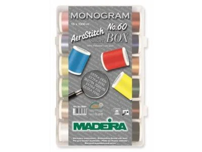 Madeira AeroStitch No.60 Smartbox 18x1000m (0,40 EUR/100 m) - Bild 1 von 2
