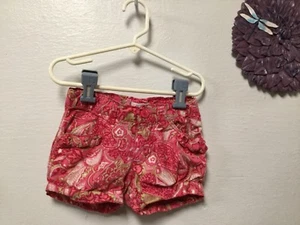 Place Girls Colorful Shorts Size 5 Pink Front Pockets Elastic Waist 157 - Picture 1 of 4