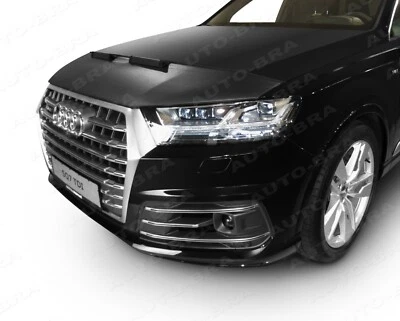 Sujetador de coche para Audi Q7 4M año 2015 protección contra impactos de piedras capó Tuning Auto-Bra - Imagen 1 de 4