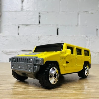 Hummer H2 SUV Concept 2003 Hero City Car Shop 3/5 Yellow No Logo MB526 - Image 1 of 4