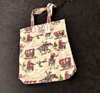 Cath Kidston Cotton Oil Cloth Cowboy Bag Tote Shopper - new with tag