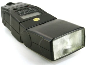 Quantaray Electronic Flash Twin Flash Swivel Zoom Model PZ-1 DSZ - Working (JP) - Picture 1 of 4