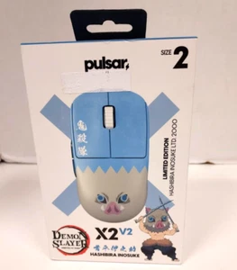 Pulsar X2 V2 Demon Slayer Inosuke Hashibira Wireless Mouse - Size 2 (Medium) - Picture 1 of 11