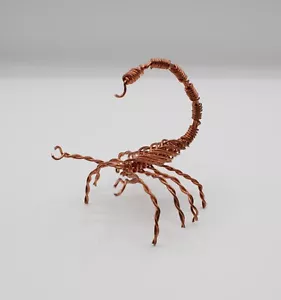 Copper Twisted Scorpion Handmade with Free Shipping!! - Picture 1 of 4