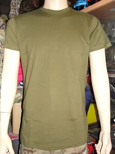 T-shirt Armée Française kaki maillot vert olive drab od tee shirt militaire - Picture 1 of 1