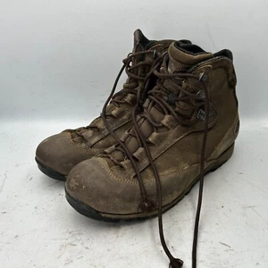 British Army Brown AKU Pilgrim Goretex Lined Combat Boots - Size: 9M #279 - Picture 1 of 10