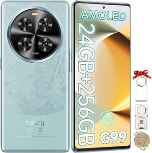 HAFURY MEET Smartphone - Helio G99, 24GB+256GB/1TB TF, 6,67" Damen Smartphone - Bild 1 von 1