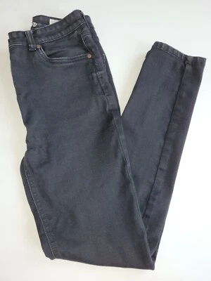 Jeans ajustados negros Johnnie B (Mini Boden) para niñas talla 16 cintura alta Foto 1 de 4
