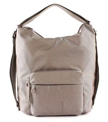 MANDARINA DUCK MD20 Hobo / Backpack Rucksack Tasche Taupe Beige Neu - Bild 1 von 4