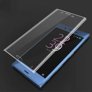 Protector de pantalla de vidrio templado cubierta completa para Sony Xperia X / XZ / XA Ultra 3D - Imagen 1 de 7