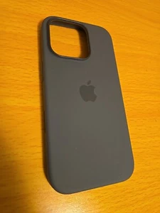 Original Apple Silicone Case w/ Magsafe iPhone 16 Pro 6.3" Gray - Picture 1 of 4
