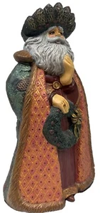 Vintage Christmas Old World Santa Claus 14.5” (H) Ceramic-Large Hand Painted - Picture 1 of 7