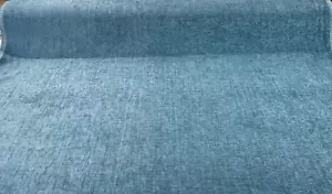 Chenille Upholstery Turquoise Sephora Fabric By The Yard - Picture 1 of 4