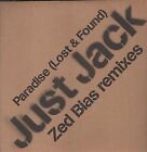 Just Jack Paradise 12" vinyl UK Rgr 2002 with zed bias vocal mix, zed bias dub