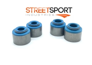 Harley Davidson IRONHEAD Sportster 1957 - 1985 FKM Valve Seals - Set of 4  NEW - Picture 1 of 8