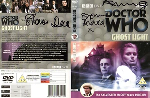 Doctor Who: Ghost Light DVD Cover signiert von SOPHIE ALDRED, DUCE & WAREING - Bild 1 von 1