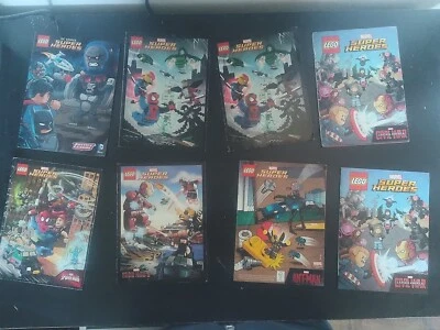 LEGO Marvel Super Heroes And DC Mini Comic Books  - Image 1 of 2