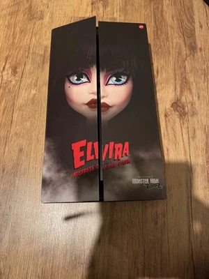 Monster High Skullector Elvira Mistress Of The Dark Doll BNIB - Image 1 of 4