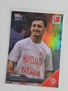 Topps Now Bundesliga 2024-25 - Card 191 - Paul Nebel - FSV Mainz 05 - Black - Picture 1 of 1