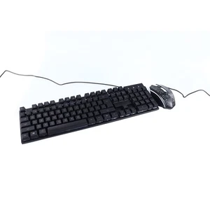 Mechanical Keyboard Wired Mouse Set Ergonomic Keyboard And Mouse Lighting Gam FY - Afbeelding 1 van 22