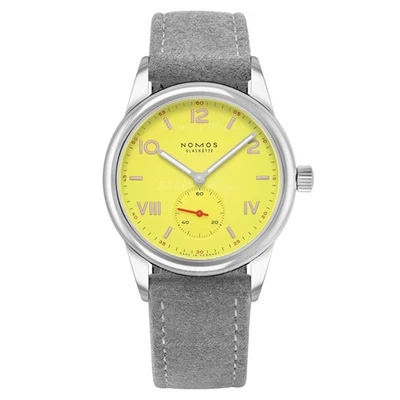 Reloj Nomos Club Campus Starlight Gris Vegano Terciopelo 36 mm 718 Foto 1 de 4