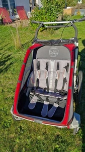 Chariot CX2 – Premium Fahrradanhänger für 2 Kinder + Zubehör 1.Hand - Bild 1 von 20