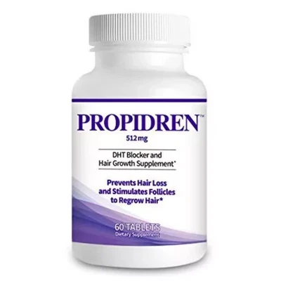 Propidren de HairGenics - Bloqueador DHT con Saw Palmetto para prevenir la pérdida de cabello EE. UU. Foto 1 de 4