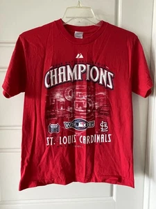 St. Louis Cardinals Shirt XL MLB Baseball 2006 World Series Champions Tee - Bild 1 von 5