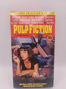 Pulp Fiction VHS (1995) – Letterbox Collector’s Edition – Tarantino – Miramax - Picture 1 of 3
