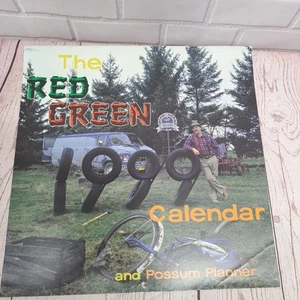 Vintage rot grün Kalender und Possum Planer, 1999 - Bild 1 von 6