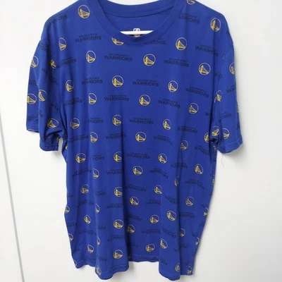 VINTAGE NBA GOLDEN STATE WARRIOR LOGO T-SHIRT SIZE XL MADE BY UNK - Image 1 of 4