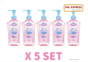 KOSE SOFTYMO SPEEDY CLEANSING OIL MAKE & PLUG REMOVAL 240 ml X 5 JAPAN GENUINE - Picture 1 of 5